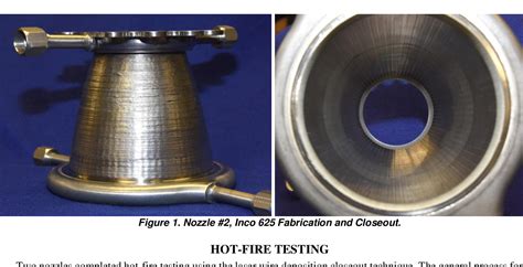 hydraulics of chanel rocket|Channel Wall Nozzle Manufacturing Technology .